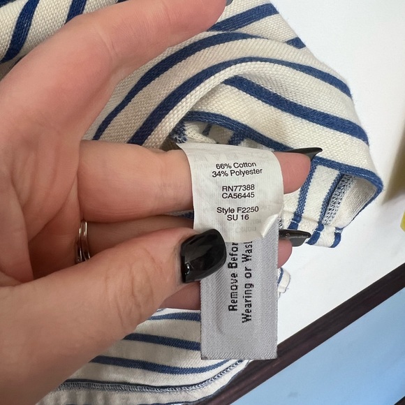 Madewell Striped Vacances Dress xxs - Picture 3 of 5